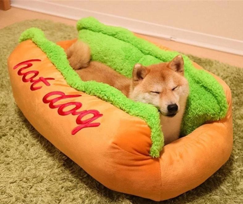 Hot Dog Hundebett